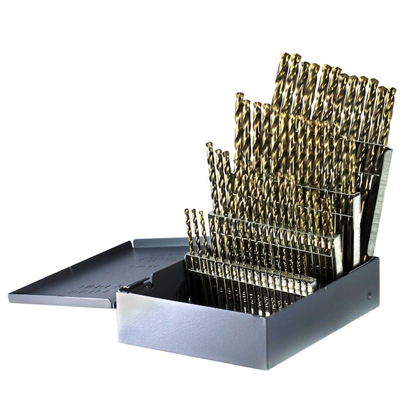 60PC COBALT DRILL BIT SET No 1-No 60